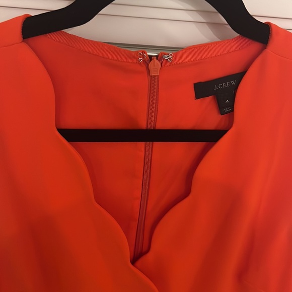 J crew scalloped dress - Picture 2 of 3